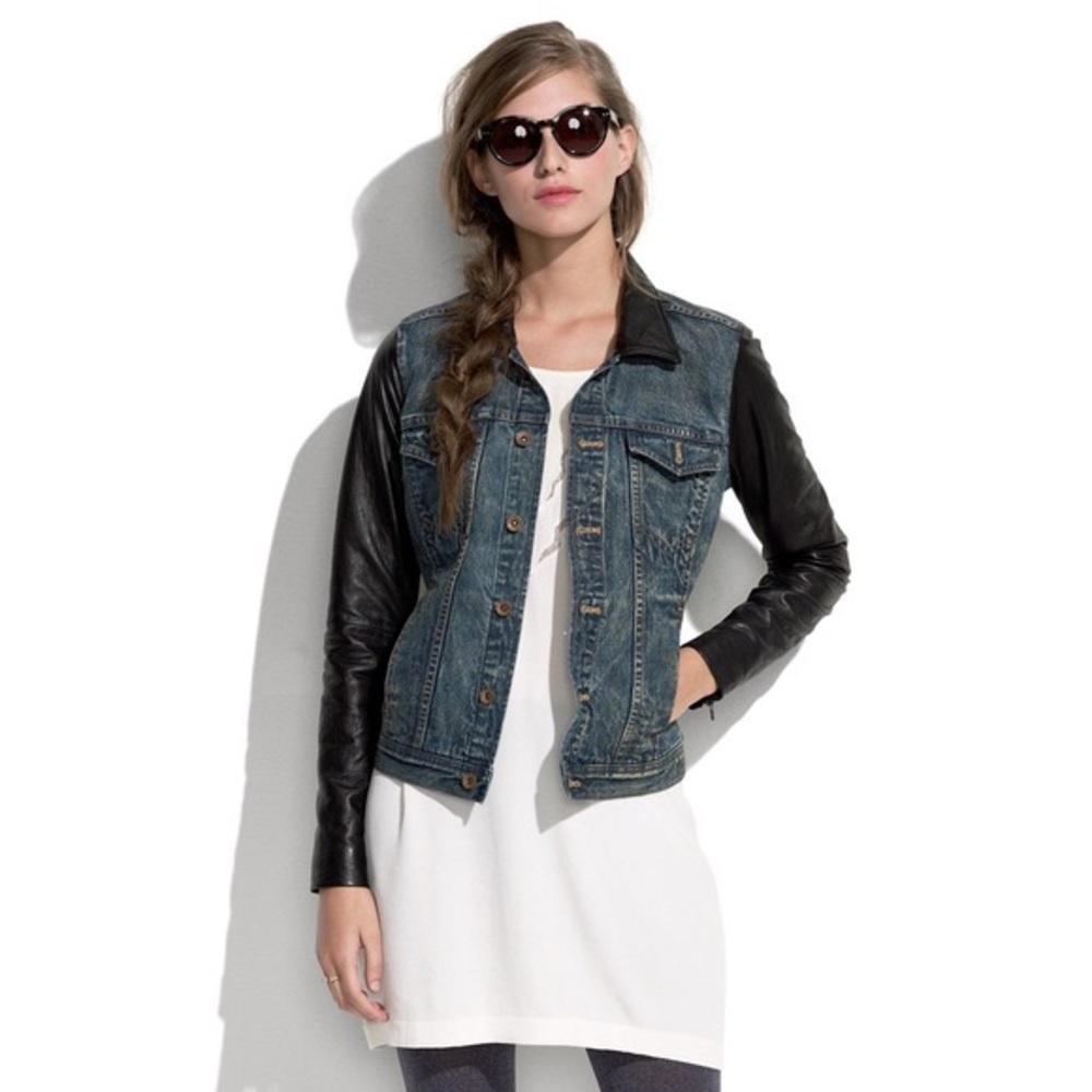 Madewell X Veda Leather Jacket